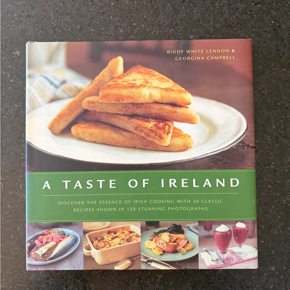 A Taste of Ireland Cookbook - Hard Cover